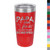 20oz Personalized Cant Fix It Were All Screwed Engraved Polar Camel Tumbler, If Papa Cant Fix It Were All Screwed Fathers Day Gift
