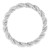 Sterling Silver Twisted Rope Band Size 5.5