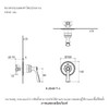 ฝาครอบวาล์ว สำหรับชุดฝักบัว KOHLER K-26481T-4-AF ฝาครอบวาล์ว สำหรับชุดฝักบัว KOHLER K-26481T-4-AF