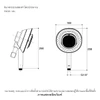 ฝักบัว พร้อมลำโพงไร้สาย รุ่นม๊อกซี่ KOHLER Moxie K-R28241T-NKE-CP
