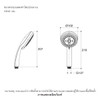 ฝักบัว สายน้ำ 3 แบบ รุ่นเรนจอย KOHLER Rainjoy  K-72437T-CP