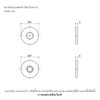 ฝาครอบราวเลื่อน รุ่นสติลเนส KOHLER Stillness K-2696T-CP