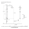 ฝักบัว ก้านแข็งไม่รวมวาล์วเปิด-ปิด KOHLER K-76635T-CP