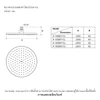 ฝักบัวก้านแข็งทรงกลมขนาด 14" รุ่นคอนเทมโพรารี่ KOHLER Contemporary K-15994T-CL-CP