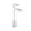 ก๊อกอ่างล้างหน้า แบบน้ำร้อน-น้ำเย็นทรงสูง รุ่นสเตย์ท  KOHLER Strayt K-37329T-B4-CP ก๊อกอ่างล้างหน้า แบบน้ำร้อน-น้ำเย็นทรงสูง รุ่นสเตย์ท  KOHLER Strayt K-37329T-B4-CP