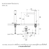 ก๊อกอ่างล้างหน้าสีดำ แบบน้ำร้อน-น้ำเย็นทรงสูง รุ่นคอมโพเนนท์  KOHLER Components K-77959T-4A-BL