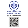 ก๊อกอ่างล้างหน้า แบบน้ำร้อน-น้ำเย็นทรงสูง รุ่นคอมโพเนนท์ KOHLER Components K-77959T-4A-CP