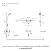 ฝักบัว แบบน้ำร้อน-น้ำเย็น รุ่นคูมิน   KOHLER Kumin K-99463T-4-CP