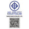 ฝักบัวสีทอง แบบน้ำร้อน-น้ำเย็น รุ่นแฟร์แฟกซ์ KOHLER Fairfax K-72697T-B4-BV