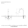 หัวก๊อกอ่างอาบน้ำสีทอง แบบน้ำร้อน-น้ำเย็น รุ่นคอมโพเนนท์ KOHLER Components K-77986T-RGD