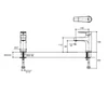 ก๊อกอ่างล้างหน้า แบบน้ำเย็น รุ่นทอธ KOHLER Taut K-74013X-4CD-CP