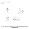 ขอแขวนผ้า รุ่นเคอร์ซิวา KOHLER Cursiva™ K-R26690-CP