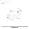 ราวแขวนผ้าคู่ รุ่นเดวอนไชร์ KOHLER Devonshire K-10553-CP