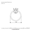 ห่วงแขวนผ้า รุ่นอีโอเลีย KOHLER Eolia K-17528T-CP