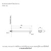 ก้านฝักบัวแบบติดผนัง 15'' KOHLER Loure K-45527X-CP