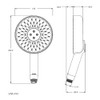 ฝักบัวสีทอง สายน้ำ 3 แบบ พร้อมเทคโนโลยีวอเตอร์ไมด์ รุ่นสเตทเมนท์ KOHLER Statement K-28694T-2MB