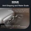 ฝักบัว สายน้ำ 3 แบบ พร้อมเทคโนโลยีวอเตอร์ไมด์ รุ่นสเตทเมนท์ KOHLER Statement K-R28695T-CP