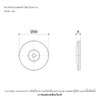 ฝาครอบราวเลื่อน รุ่นคอมโพเนนท์ KOHLER Component K-20214T-BRD