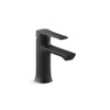 ก๊อกอ่างล้างหน้าสีดำ แบบน้ำเย็น รุ่นฟอร์ ไทร KOHLER Fore Tri K-30093T-4CD-BL