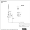 วาล์วน้ำเย็น รุ่นฟอร์ ไลน์ KOHLER Fore Line K-38165T-4CD-AF