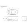 อ่าอ่างอาบน้ำ (Pre-order)  แบบตั้งลอย รุ่น แคริ่ง 1700 Kohler  Karing K-20374X-0