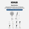 ฝักบัว สายน้ำ 3 แบบ พร้อมเทคโนโลยีวอเตอร์ไมด์ รุ่นเรนดูเอท KOHLER Rainduet K-R33407T-CP