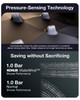 หัวฝักบัวสีดำ ก้านแข็งทรงกลม 12" พร้อมเทคโนโลยีวอเตอร์ไมด์ รุ่นคอนเทมโพรารี่ KOHLER Contemporary K-33410T-BL