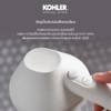 หัวฝักบัวสีขาว สายอ่อน รุ่นสเปซซิตี้ KOHLER Spacity K-R33032T-WPT