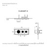 ฝาครอบวาล์ว 2 ทาง รุ่นแอนเธม KOHLER Anthem K-EX26346T-9-BRD