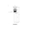 สะดืออ่างล้างหน้าแบบกด KOHLER  K-SP1630369-CP​