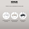 ฝักบัว  ก้านแข็งแบบน้ำร้อน-น้ำเย็น พร้อมชุดฝักบัวสายอ่อนรุ่นฟลูเอนซ์ KOHLER Fluence K-36438T-9-CP