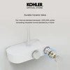 ฝักบัว  ก้านแข็งแบบน้ำร้อน-น้ำเย็น พร้อมชุดฝักบัวสายอ่อนรุ่นฟลูเอนซ์ KOHLER Fluence K-36438T-9-CP