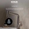 ก๊อกอ่างล้างหน้า แบบน้ำร้อน-น้ำเย็นทรงสูงพิเศษ รุ่นบีม KOHLER Beam K-39124T-4-CP