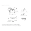 อ่างล้างหน้า แบบฝังใต้เคาน์เตอร์ รุ่นบราเซ่น KOHLER Brazn  K-21057K-0