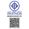 ก๊อกอ่างล้างหน้า แบบน้ำร้อน-น้ำเย็น รุ่นแอคลิฟ KOHLER Accliv K-33059T-4-CP