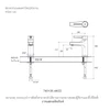 ก๊อกอ่างล้างหน้า แบบน้ำเย็น รุ่นทอธ KOHLER Taut K-74013X-4ACD-CP
