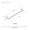 ราวแขวนผ้า 24 " รุ่นอะวิด KOHLER Avid   K-97495X-CP
