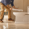 ติดตั้งสุขภัณฑ์แบบไม่ใช้ไฟฟ้า/ Install Normal Toilet