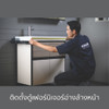 ติดตั้งตู้เฟอร์นิเจอร์/ Install Bathroom Furniture