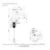 ก๊อกอ่างล้างหน้า แบบน้ำร้อน-น้ำเย็น รุ่นคอมโพเนนท์  KOHLER Components K-77958T-4A-CP