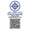 ก๊อกอ่างล้างหน้า แบบน้ำร้อน-น้ำเย็น รุ่น บีม KOHLER Beam K-26040X-4-CP