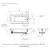 อ่างอาบน้ำ (Pre-order) ระบบบับเบิ้ลมาสซาจ รุ่นแพททีโอ 1700 KOHLER Patio K-97194X-G1C-0