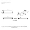 ราวทรงตัว 24" รุ่นอาร์สเดล KOHLER Arsdale  K-R27239X-CP ราวทรงตัว 24" รุ่นอาร์สเดล KOHLER Arsdale  K-R27239X-CP