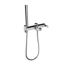 ก๊อกอ่างอาบน้ำ ตั้งพื้นพร้อมฝักบัวสายอ่อน แบบน้ำร้อน-น้ำเย็น รุ่น ซิงกูลิเยร์ KOHLER Singulier K-10868T-B4-CP