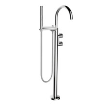 ก๊อกอ่างอาบน้ำ ตั้งพื้นพร้อมฝักบัวสายอ่อน แบบน้ำร้อน-น้ำเย็น รุ่นคอมโพเนนท์ KOHLER Components K-77984T-4-CP