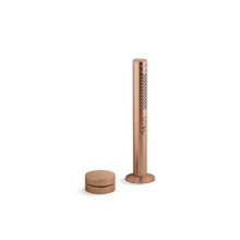 ฝักบัวสีทอง พร้อมมือบิดเปิด-ปิด รุ่นคอมโพเนนท์ KOHLER Component K-77989T-8A-BRD ฝักบัวสีทอง พร้อมมือบิดเปิด-ปิด รุ่นคอมโพเนนท์ KOHLER Component K-77989T-8A-BRD