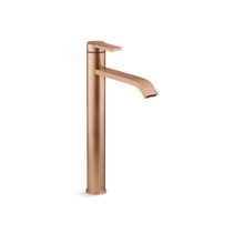 ก๊อกอ่างล้างหน้าสีดำ แบบน้ำร้อน-น้ำเย็นทรงสูงพิเศษ รุ่นคอมโพเนนท์ KOHLER Components K-EX28098T-4-2MB
