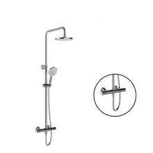 ฝักบัว ก้านแข็งพร้อมฝักบัวสายอ่อน แบบน้ำร้อน-น้ำเย็นระบบเทอร์โมสแตทติก รุ่นวิทิโอ KOHLER VITEO K-76623T-B9-CP