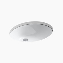 อ่างล้างหน้า แบบฝังใต้เคาน์เตอร์ รุ่นแคกซตั้น 19" KOHLER Caxton K-2211X-0 อ่างล้างหน้า แบบฝังใต้เคาน์เตอร์ รุ่นแคกซตั้น 19" KOHLER Caxton K-2211X-0