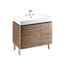 ตู้เฟอร์นิเจอร์สำหรับอ่างล้างหน้า สี Walnut KOHLER Forefront K-45764X-E63 (เฉพาะตู้) ตู้เฟอร์นิเจอร์สำหรับอ่างล้างหน้า สี Walnut KOHLER Forefront K-45764X-E63 (เฉพาะตู้)